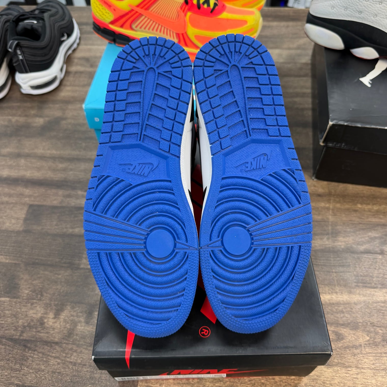Royal Toe Jordan 1 High (USED)