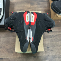 Black Infrared Jordan 6 Retro (2018) (USED, No Box)