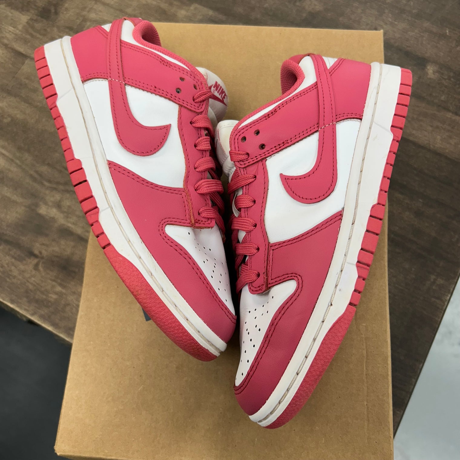 (W) Archeo Pink Dunk Low (Used, No Box)