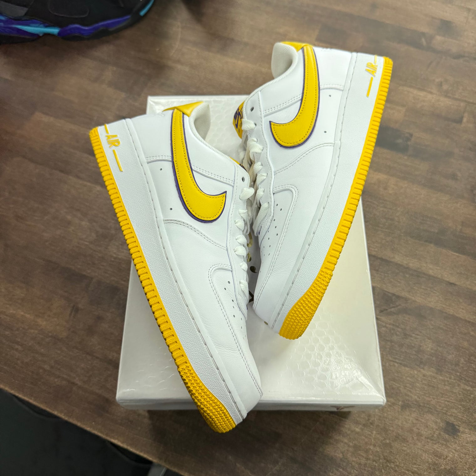 Kobe Bryant Lakers Home Nike Air Force 1 Low (USED)