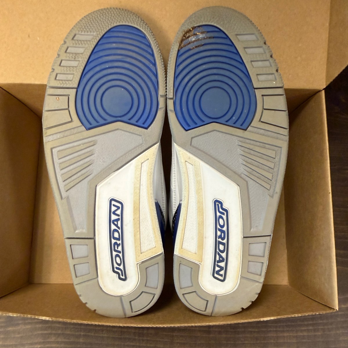 Jordan 3 Retro Racer Blue Size 9.5 (Pre-Owned) - Image 6