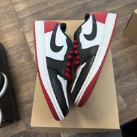 Black Toe Jordan 1 Low OG (USED, No Box)