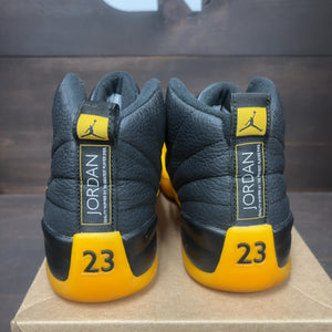 Jordan 12 Retro Black University Gold Size 9.5 (Pre-Owned) - Image 5