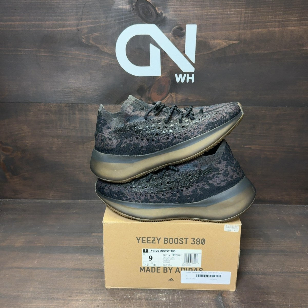 adidas Yeezy Boost 380 Onyx - Image 1
