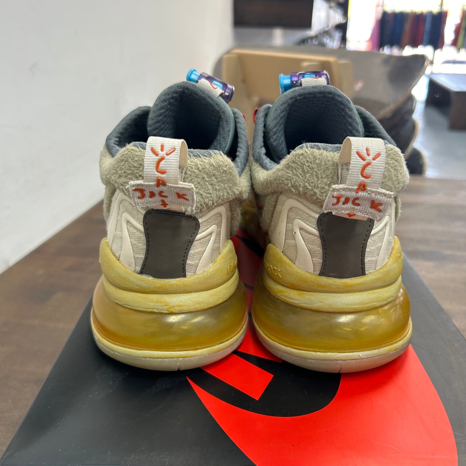 Travis Scott Air Max 270 (USED, Replacement Box)