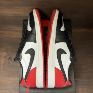 Jordan 1 Retro Low OG Black Toe (2023) Size 10.5 (Pre-Owned) - Image 6