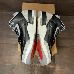 Jordan 3 Retro OG Black Cement (2024) Size 12.5 (Pre-Owned) - aux