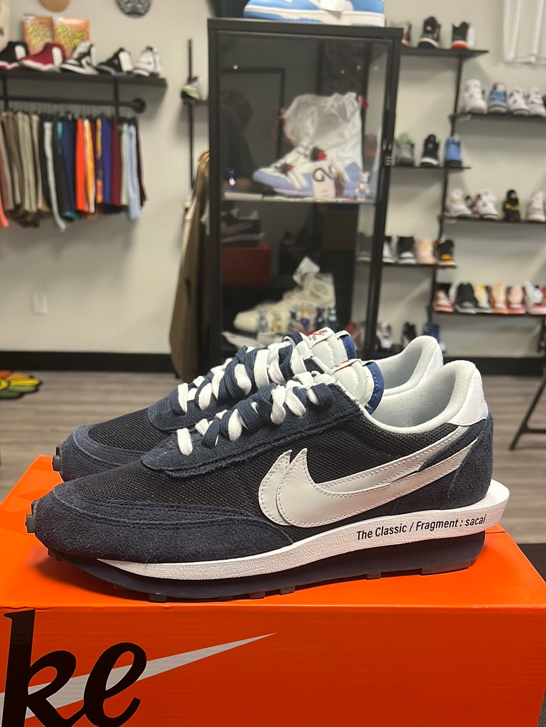 Sacai Fragment Navy LFWaffle (USED)