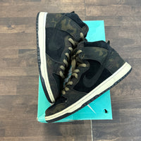 Iguana Camo SB Dunk High (USED, No Box)