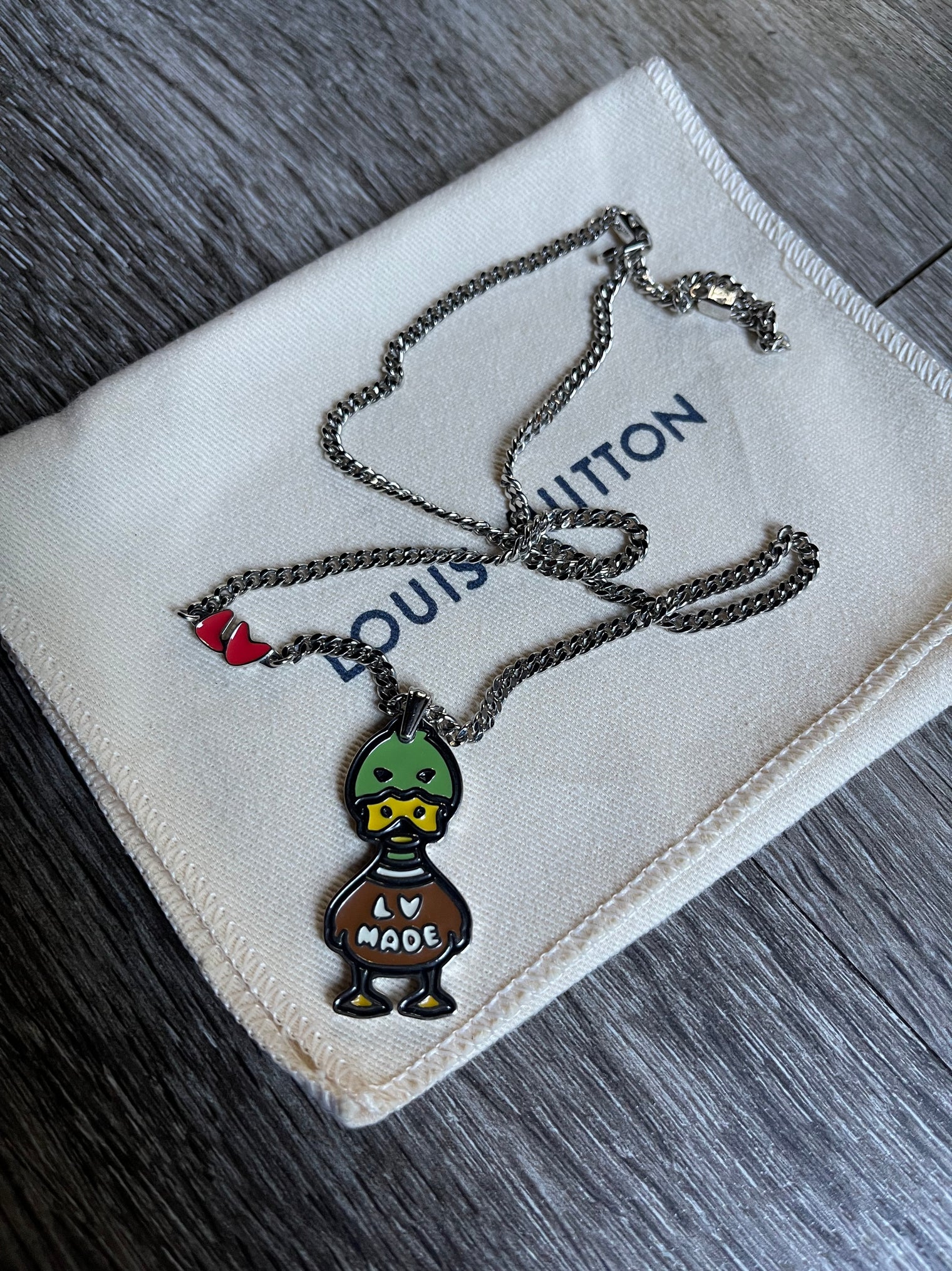 Louis Vuitton Nigo Duck Necklace