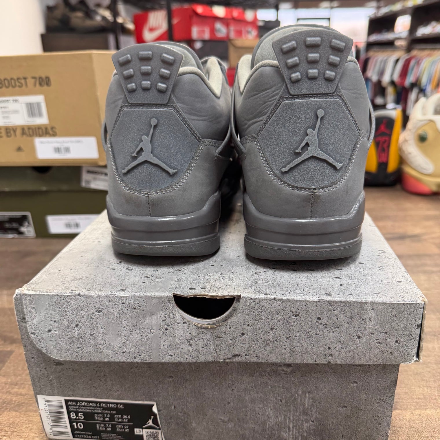 Paris Olympic Wet Cement Jordan 4 Retro SE (USED)