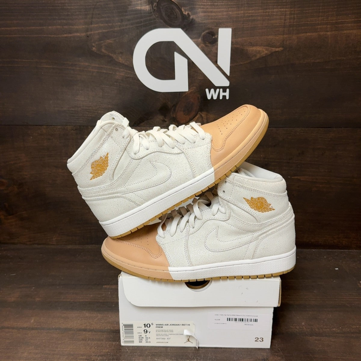 Jordan 1 Retro High Dip-Toe White (Women's) - Image 1