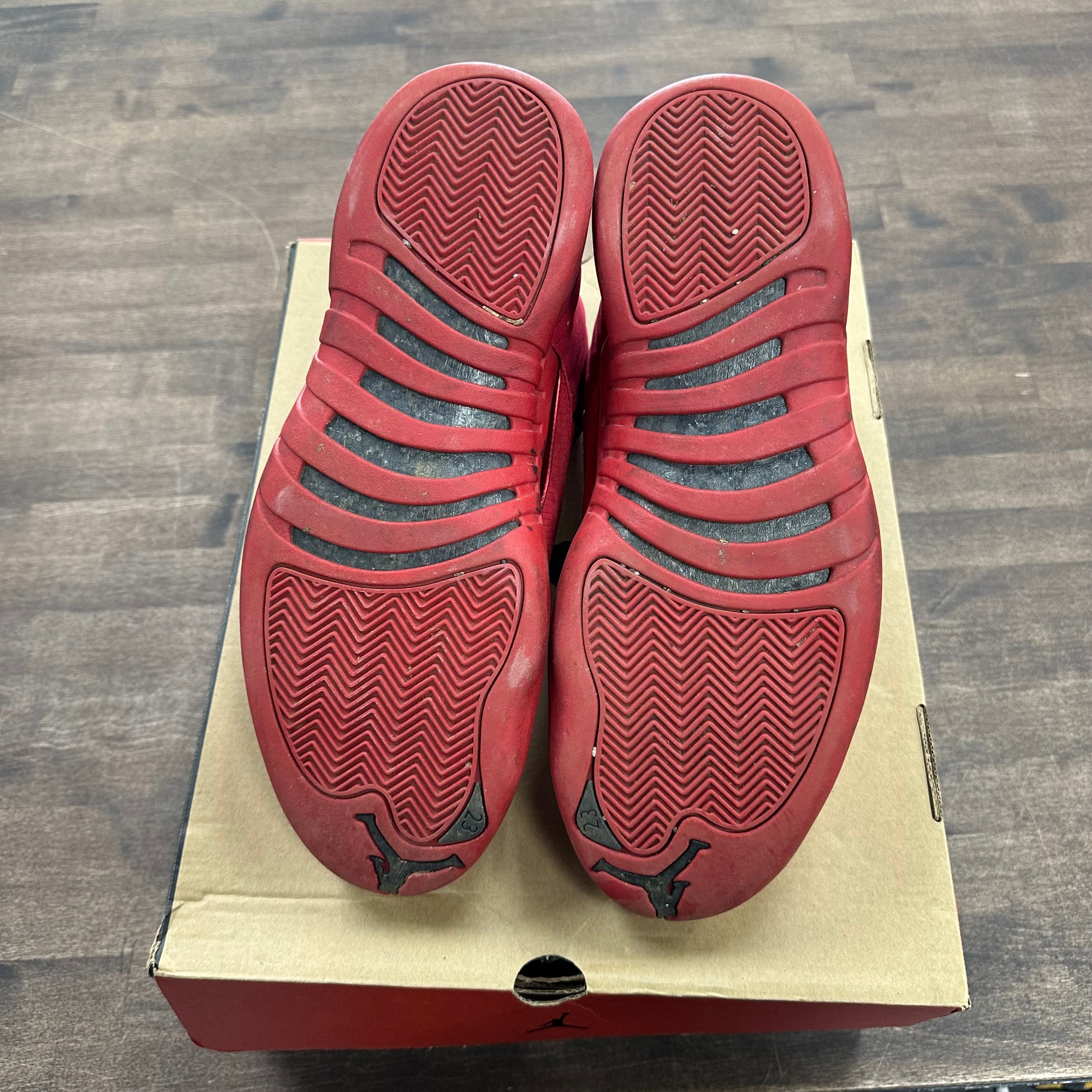 Jordan 12 Retro Gym Red (2018) (US 12) (USED) Size 12 (Pre-Owned) - Image 5