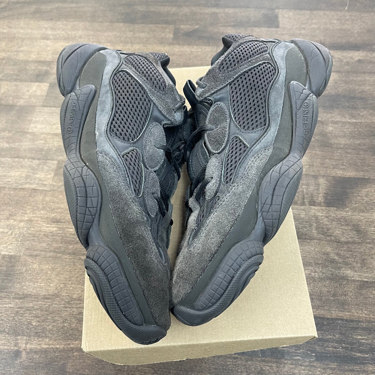 Utility Black Yeezy 500 (USED, No Box)