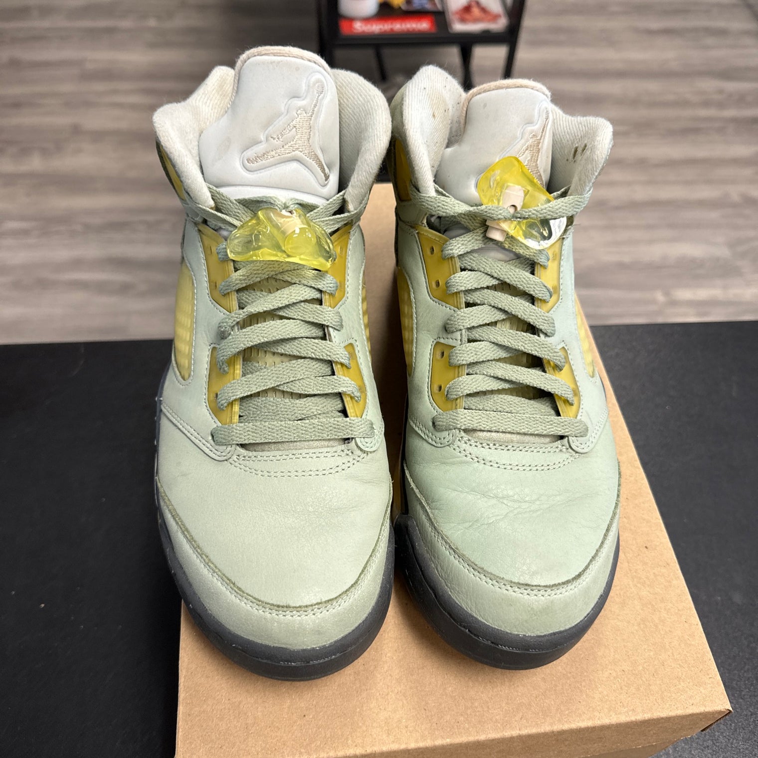 Jade Horizon Jordan 5 (USED, no box)