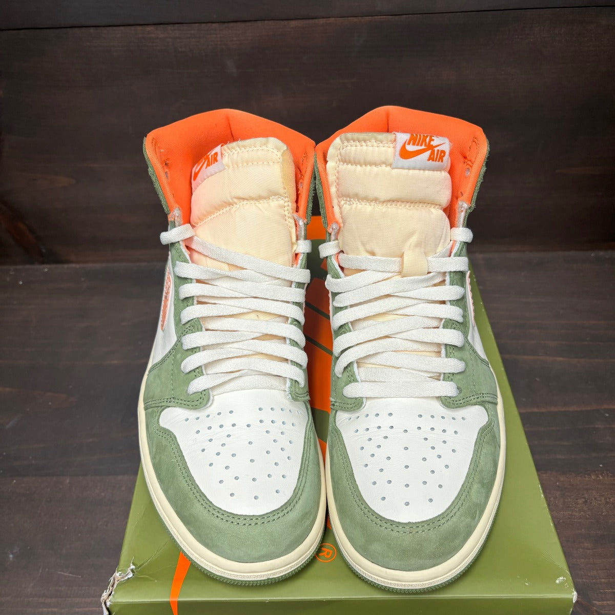 Jordan 1 High OG Craft Celadon Size 10 (Pre-Owned) - Image 3