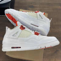 Metallic Orange Jordan 4 (USED, No Box)