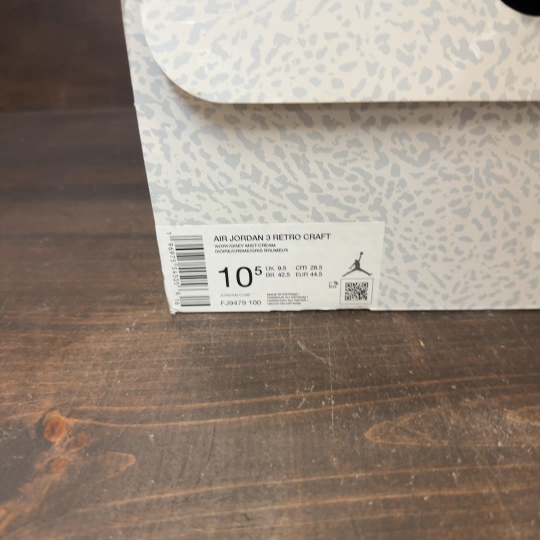 Jordan 3 Retro Craft Ivory - Image 8