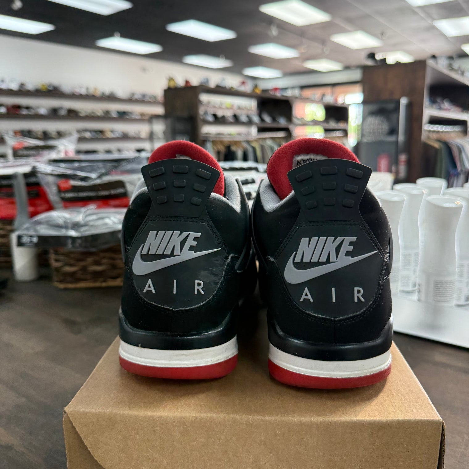 Bred Jordan 4 2019 (USED, No Box)