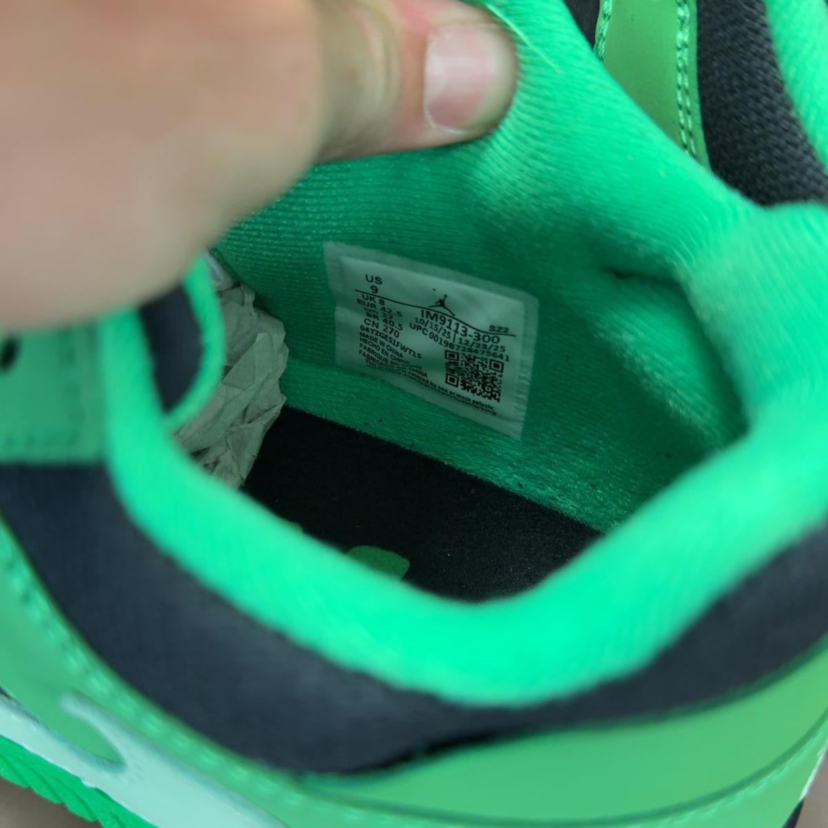 Jordan CJ1 T-Rexx Travis Scott Green Spark - Image 7