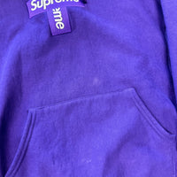 Supreme Cross Box Logo Purple (USED)