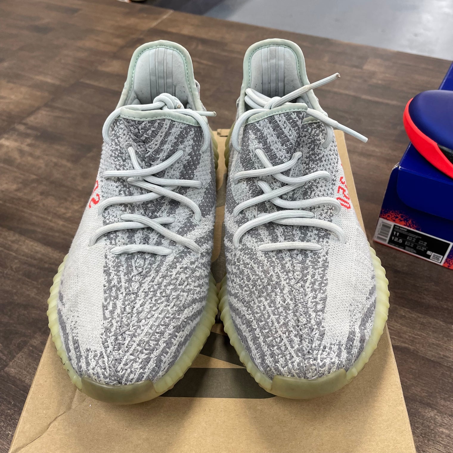 Blue Tint Yeezy 350 (USED)