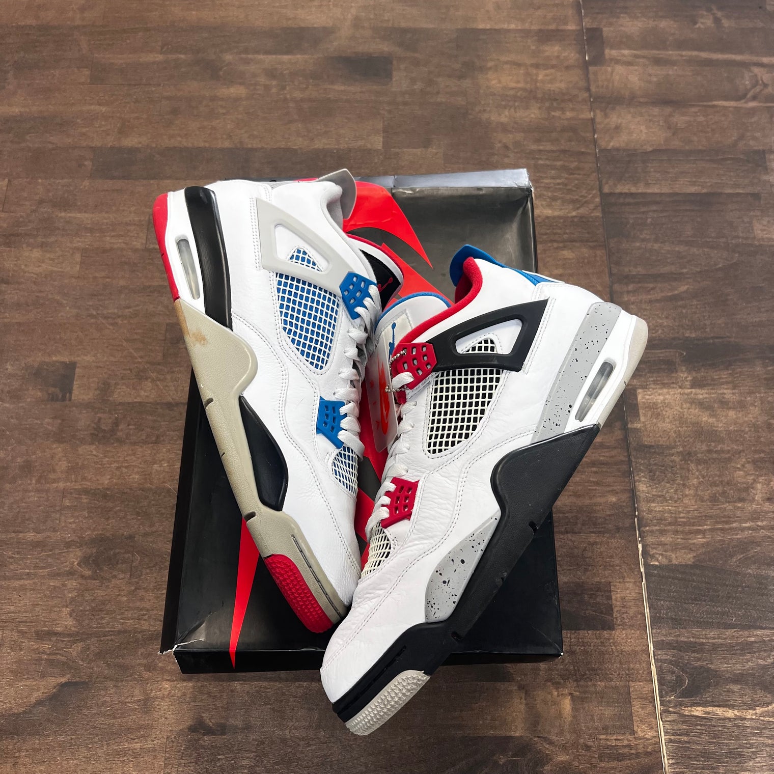 What the Jordan 4 (USED, No Box)