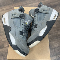 Cool Grey Jordan 4 (GS) (USED, No Box)