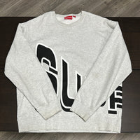 Supreme Side Arc Crewneck Ash Grey (Used)