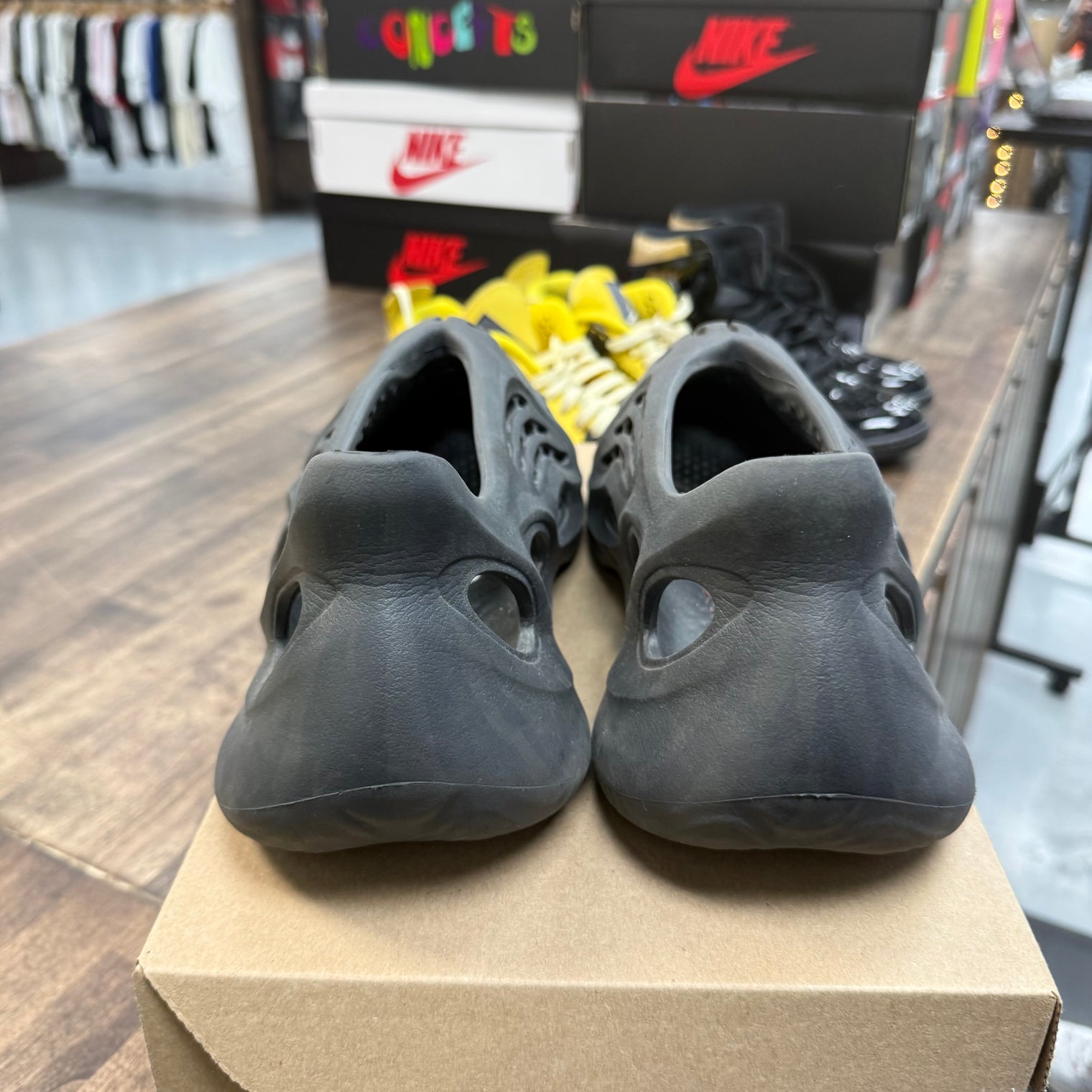Onyx Yeezy Foam RNNR (USED, No Box)