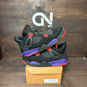 Jordan 4 Retro Raptors (2018) Size 11 (Pre-Owned) - Image 1