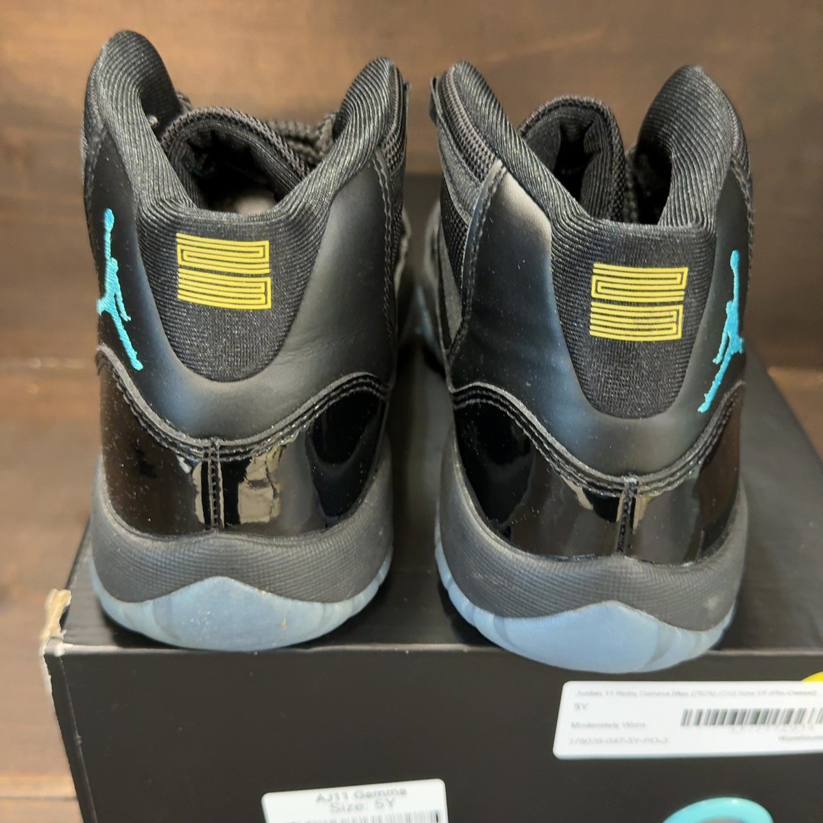 Jordan 11 Retro Gamma Blue (2025) (GS) Size 5Y (Pre-Owned) - aux