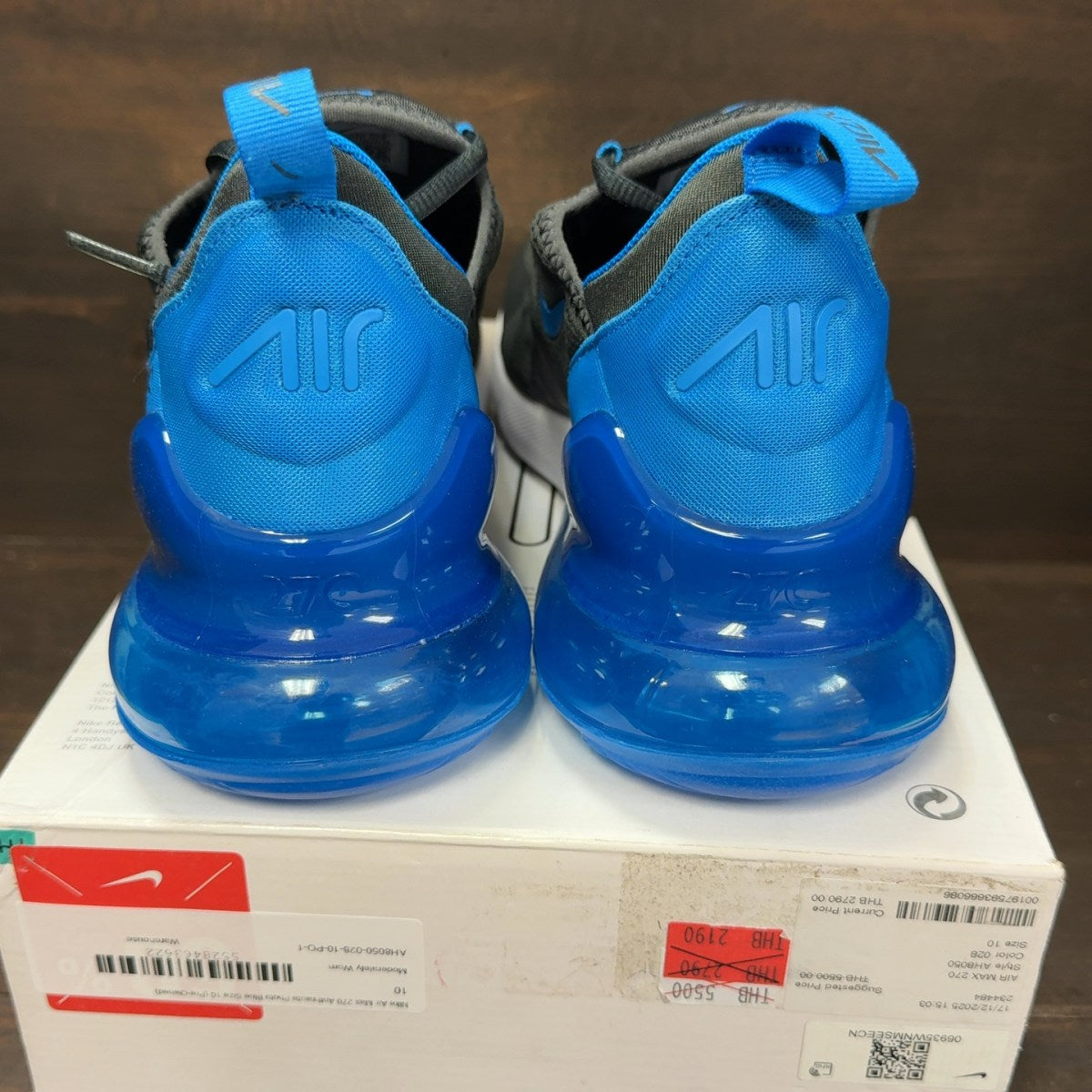 Nike Air Max 270 Anthracite Photo Blue - Image 5