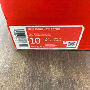 Nike Dunk Low Team Red - Image 6