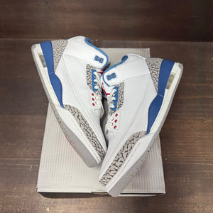 Jordan 3 Retro True Blue (2026) Size 9.5 (Pre-Owned) - back