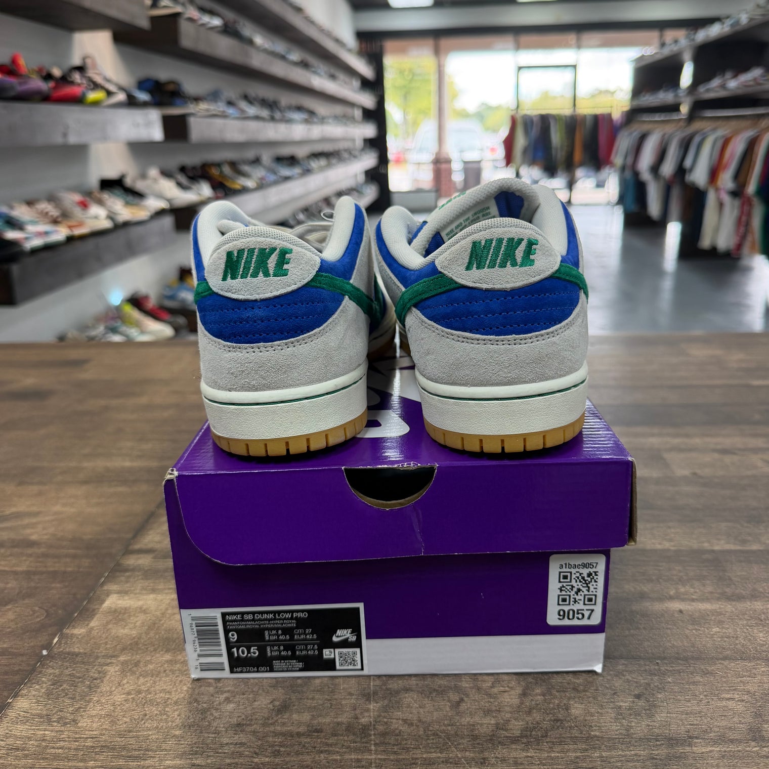 Royal Malachite SB Dunk Low (USED)