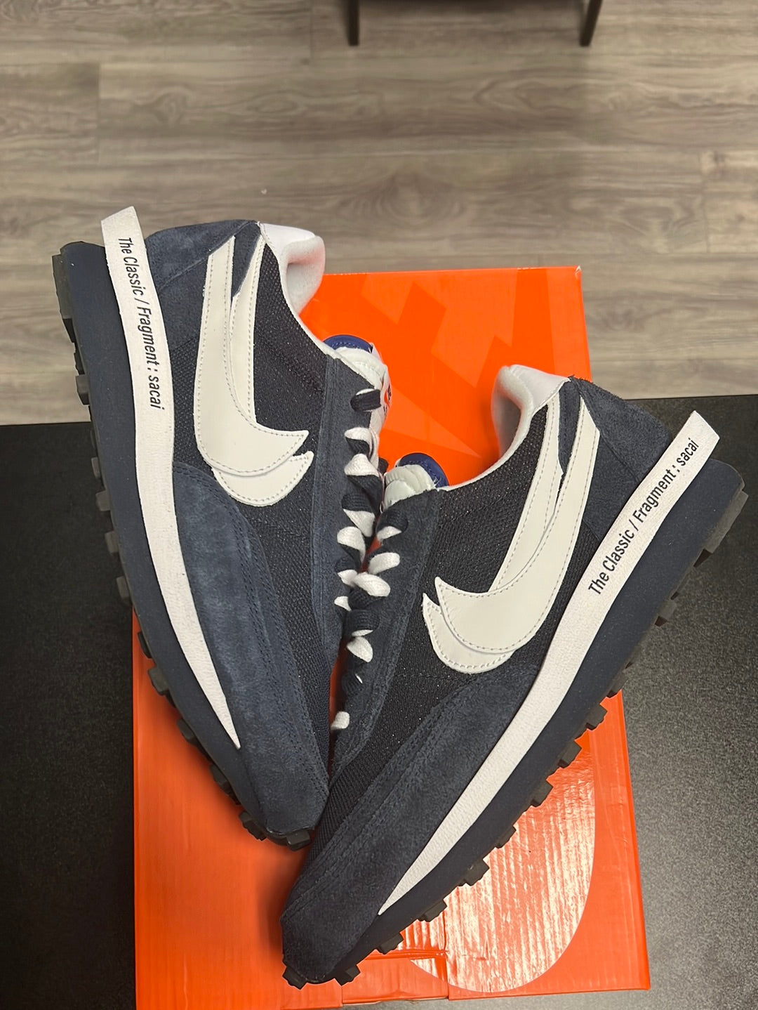 Sacai Fragment Navy LFWaffle (USED)