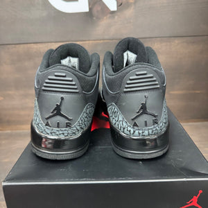 Jordan 3 Retro Black Cat (2025) Size 11.5 (Pre-Owned) - Image 5