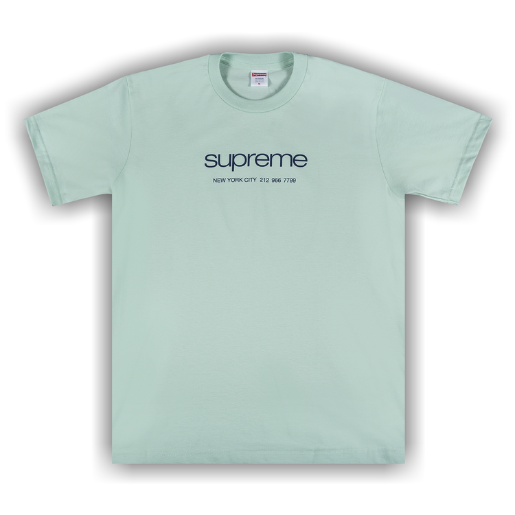 Supreme Shop Tee 'Light Teal'