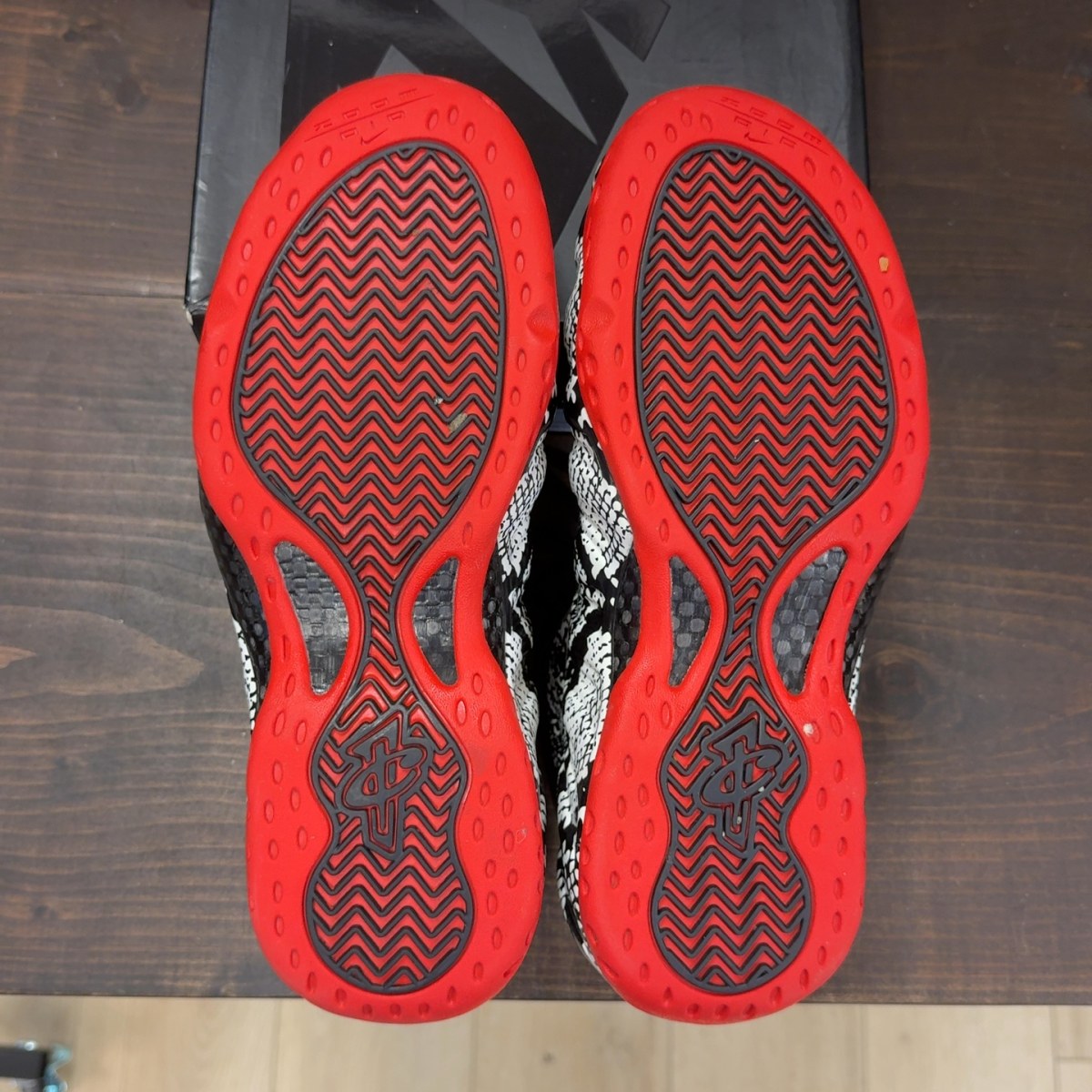 Nike Air Foamposite One Albino Snakeskin - Image 9