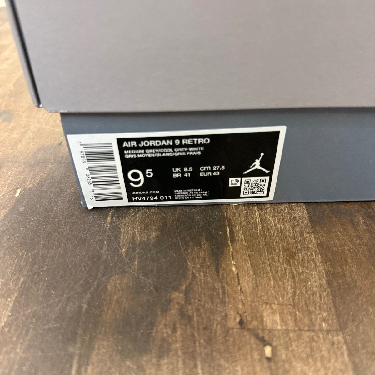 Jordan 9 Retro Cool Grey (2025) - Image 6