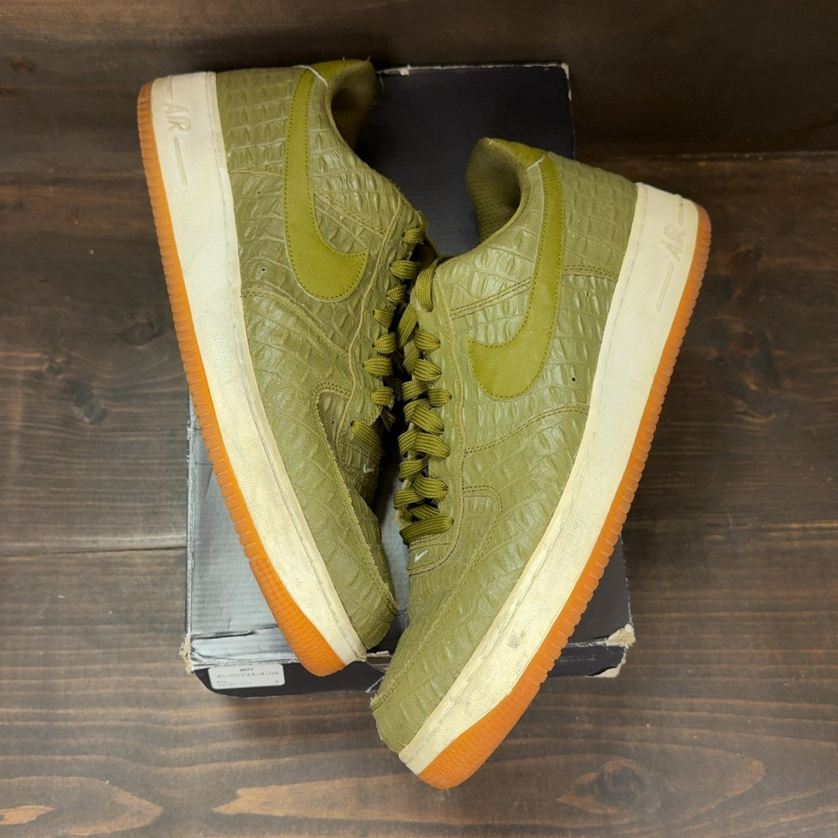 Nike Air Force 1 Low Militia Green Size 14 (Pre-Owned) - Image 2