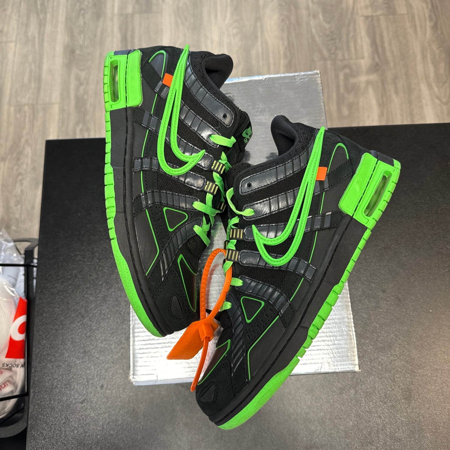 Green Strike Off-White Nike Air Rubber Dunk (USED)