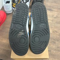 Signal Blue Jordan 1 Mid (USED, No Box)