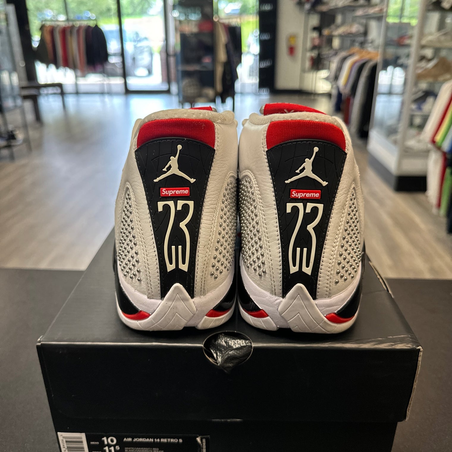 Jordan 14 Supreme White (USED)