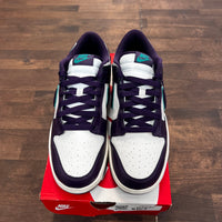 Chenille Swoosh sail Grand Purple Dunk Low (USED)