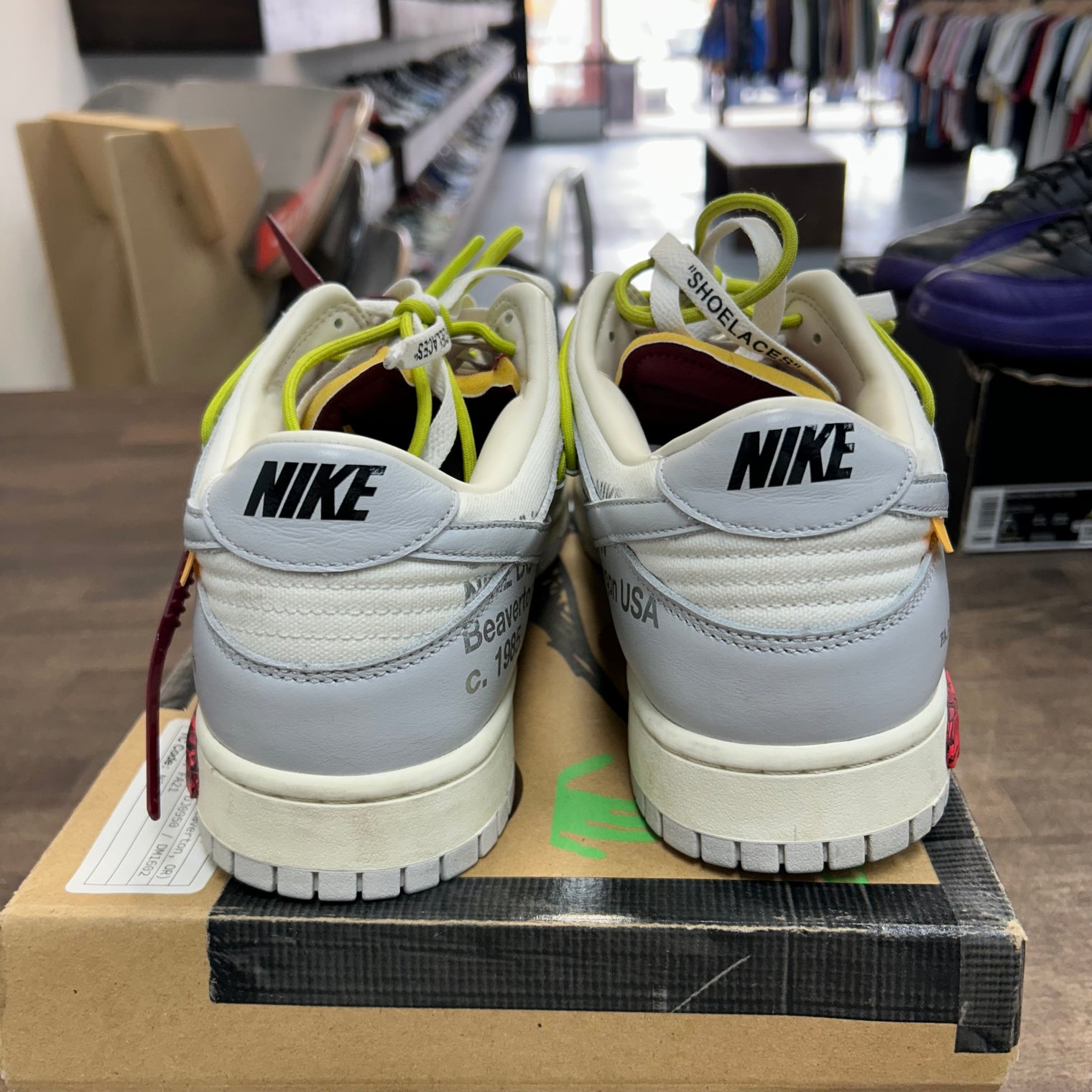 Off-White Nike Dunk Low Lot 8 of 50 (USED)