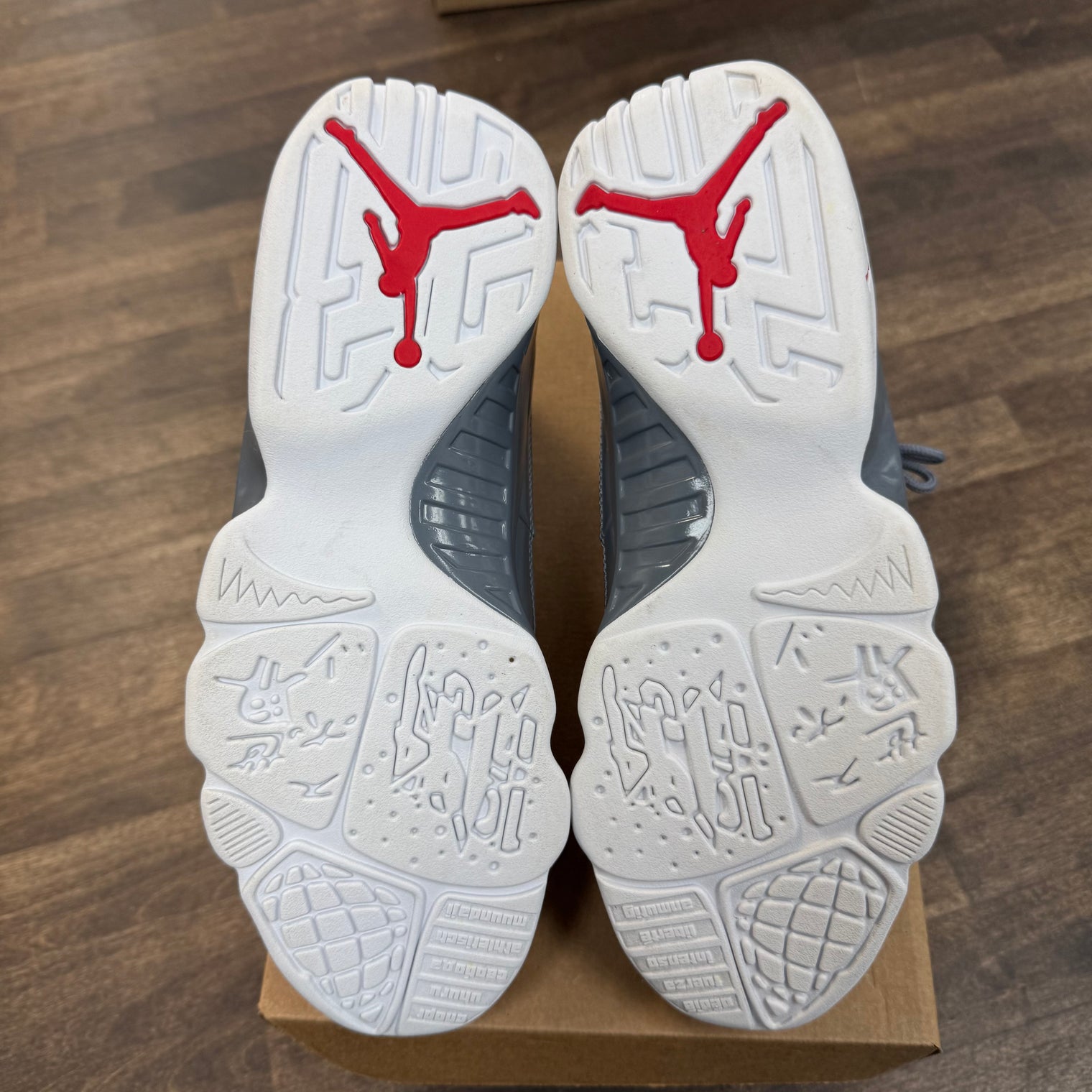 Fire Red Jordan 9 (USED, No Box)