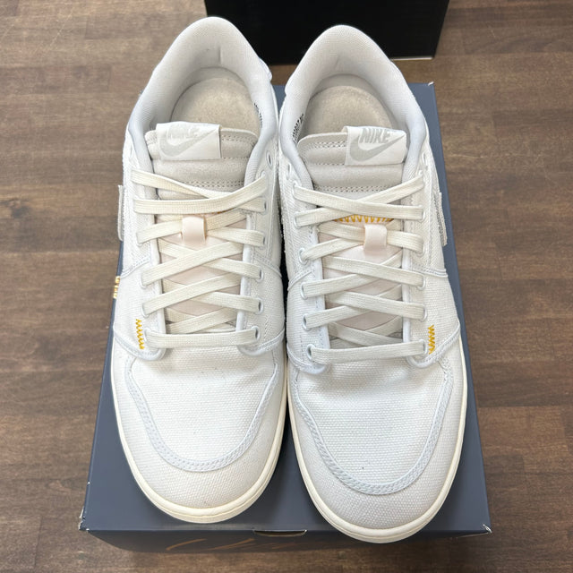 Union LA White Canvas Jordan 1 AJKO Low (USED)