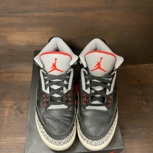 Jordan 3 Retro Black Cement (2018) Size 8.5 (Pre-Owned)